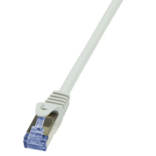 LogiLink Patch kábel PrimeLine, Cat.6A, S/FTP, szürke, 2 m (CQ3052S)