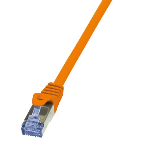 LogiLink Patch kábel PrimeLine, Cat.6A, S/FTP, narancssárga, 2 m (CQ3058S)
