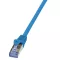 LogiLink Patch kábel PrimeLine, Cat.6A, S/FTP, kék, 10 m (CQ3096S)