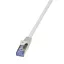 Logilink Patch kábel PrimeLine, Cat.7 kábel, S/FTP, szürke, 1 m (CQ4032S)