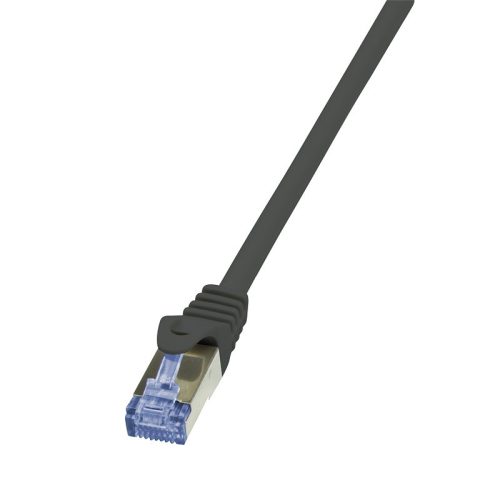 Logilink Patch kábel PrimeLine, Cat.7 kábel, S/FTP, fekete, 1 m (CQ4033S)
