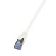 Logilink Patch kábel PrimeLine, Cat.7 kábel, S/FTP, fehér, 2 m (CQ4051S)