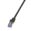 Logilink Patch kábel PrimeLine, Cat.7 kábel, S/FTP, fekete, 2 m (CQ4053S)