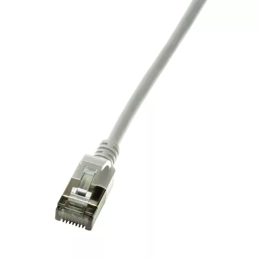 Logilink Patch kábel, Cat.6A STP TPE SlimLine szürke, 1,5 m (CQ9042S)