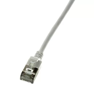   Logilink Patch kábel SlimLine, Ultraflex, Cat.6A, U/FTP, szürke, 5 m (CQ9072S)