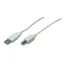 Logilink USB 2.0 kábel, USB-A/M - USB-B/M, szürke, 3 m (CU0008)