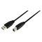 LogiLink USB 3.0 Csatlakozó kábel, 1 méter, fekete (CU0023)