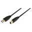 LogiLink USB 3.0 Csatlakozó kábel  A->B 2x male 3.00 méter (CU0025)