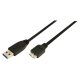 LogiLink USB 3.0 csatlakozó kábel A->B Micro 2x male 2.00 méter (CU0027)