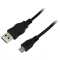 LogiLink USB 2.0 A - Micro USB-B  kábel, 0.6 m (CU0057)