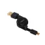 LogiLink USB Micro-B apa - USB A apa felcsévélhető kábel (CU0090)
