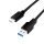 Logilink USB 3.2 Gen1 Type-C kábel, C/M-USB-A/M, fekete, 2 m (CU0170)