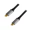 Logilink USB 3.2 Gen2 Type-C kábel, C/M-C/M, PD, AV, alu, 1 m (CUA0107)
