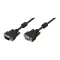 Logilink VGA kábel, HD15/M   HD15/F, 1080p, 2x ferrit, 5 m (CV0006)