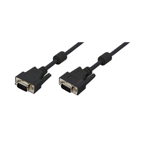 Logilink VGA kábel, HD15/M - HD15/M, 1080p, 2x ferrit, 20 m (CV0018)