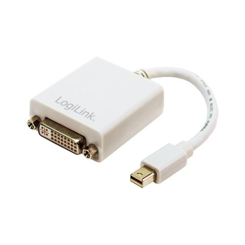 Logilink DisplayPort adapter, mDP/M-DVI/F, 1080p, fehér, 0,1 m