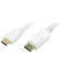 LogiLink DisplayPort - HDMI l kábel, fehér, 2 m (CV0055)