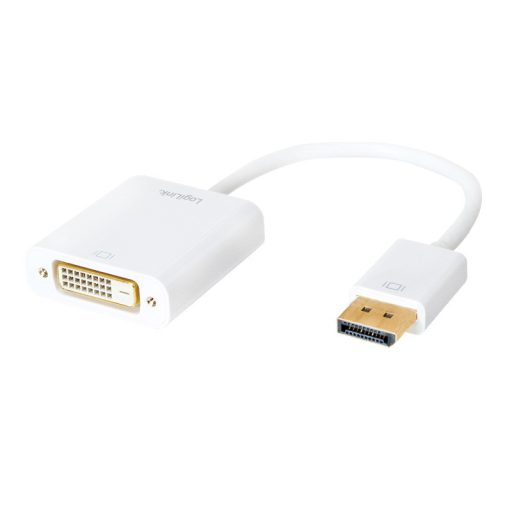 Logilink Displayport 1.2 DVI átalakító, aktív típus (CV0058B)