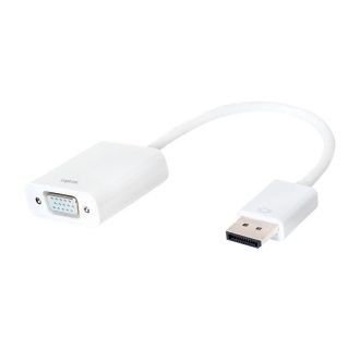   Logilink DisplayPort kábel, DP/M   HD15/F, 1080p, fehér, 0,15 m (CV0059B)