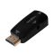Logilink HDMI adapter, A/M - VGA/F + 3,5 mm/F, 1080p, fekete (CV0107)
