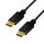 Logilink DisplayPort kábel, DP/M-DP/M, 8K/60 Hz, fekete, 1 m (CV0119)
