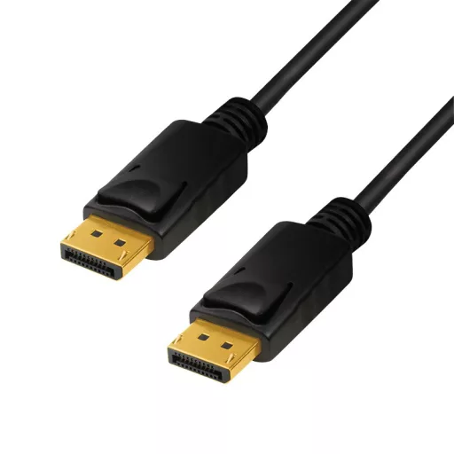 Logilink DisplayPort kábel, DP/M-DP/M, 8K/60 Hz, fekete, 1 m (CV0119)