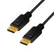 Logilink DisplayPort kábel, DP/M-DP/M, 8K/60 Hz, fekete, 1 m (CV0119)
