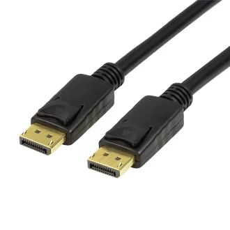   Logilink DisplayPort kábel, DP/M-DP/M, 8K/60 Hz, fekete, 3 m (CV0121)