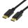 Logilink DisplayPort kábel, DP/M-DP/M, 8K/60 Hz, fekete, 3 m (CV0121)