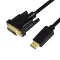 Logilink DisplayPort kábel, DP/M   DVI/M, 1080p, fekete, 5 m (CV0133)