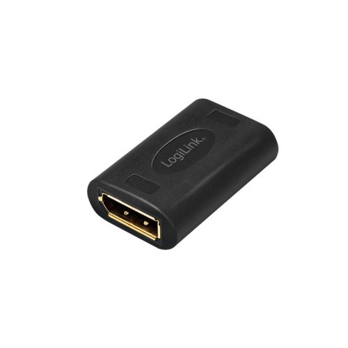 Logilink DisplayPort adapter, DP/F   DP/F, UHD 8K/60 Hz, fekete