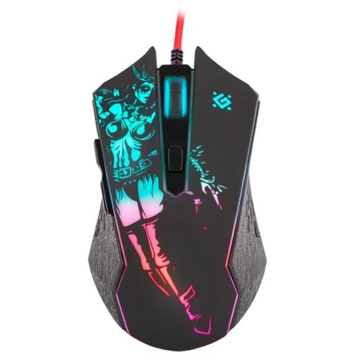 Defender Vezetékes gamer egér Sin'Sister GM-933 6 gomb, 7200 dpi (DEF52933)