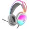 Defender Gaming headset Eclipse fehér, RGB, 2 m-es kábel (DEF62440)