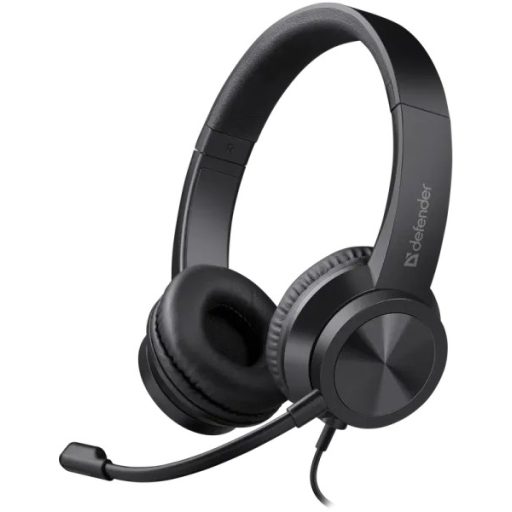Defender Tune 150 fekete PC-s fejhallgató, 1,8 m-es kábel (DEF63151)