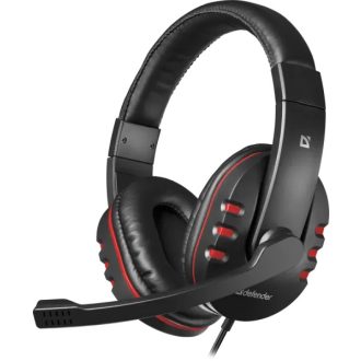   Defender Warhead G-160 fekete gamer fejhallgató, 2,5 m-es kábel (DEF64113)