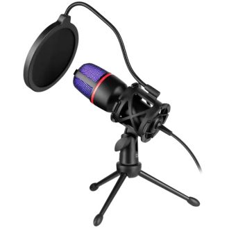   Defender Forte GMC 300 USB gamer stream mikrofon, 1,8 m-es kábel (DEF64631)