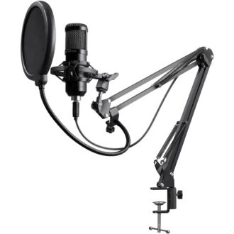   Defender Gaming stream mikrofon Space GMC 450 USB, állvány, kábel 1,5 m (DEF64645)