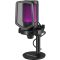 Defender Gaming stream mikrofon  Impulse GMC 600 USB, RGB, 1,7 m-es kábel (DEF64660)