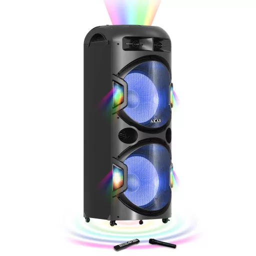 AKAI DJ AKTÍV HANGSZÓRÓ DISCOBALL FÉNYEKKEL 350W DJ-Y5L (DJ-Y5L)