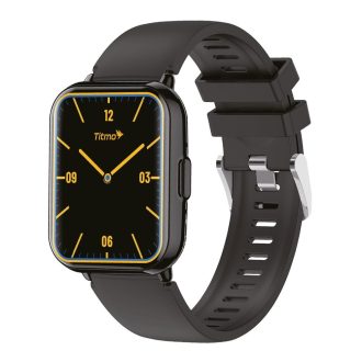   TITMO E-100 okosóra (TFT, Bluetooth-hívás) fekete (E-100B)
