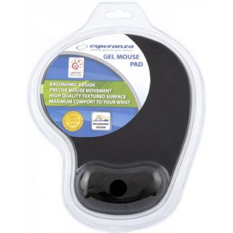 Esperanza Zselés egérpad, fekete (EA137K)