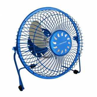 Esperanza Yugo asztali USB ventilátor, 6 col, kék (EA149B)