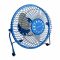 Esperanza Yugo asztali USB ventilátor, 6 col, kék (EA149B)