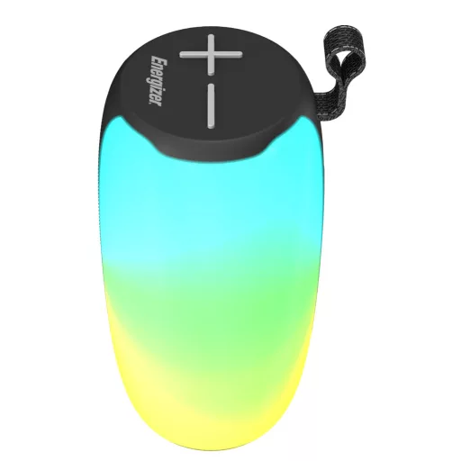 Energizer BTS121 2x6W bluetooth hangszóró, TWS, 1800mAh powerbank, IPX65 (EBTS12112WX_BK_ML)