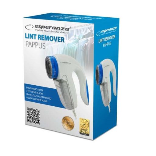 Esperanza Pappus Lint szösz eltávolító, fehér-kék (ECS006)