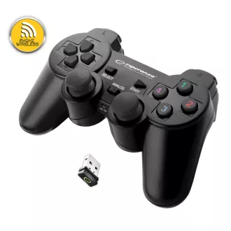 Esperanza Gladiator Wireless Gamepad PS3/PC fekete (EGG108K)