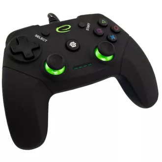 Esperanza Vanquisher  Gamepad USB, PC/PS3, fekete (EGG110K)