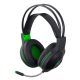 Esperanza Thunderbird Gamer mikrofonos fejhallgató,fekete-zöld (EGH430)
