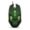 Esperanza Cobra MX207 Gamer vezetékes optikai egér 6D, USB, fekete-zöld (EGM207G)