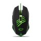 Esperanza Claw MX209 Gamer vezetékes optikai egér 6D, USB, fekete-zöld (EGM209G)